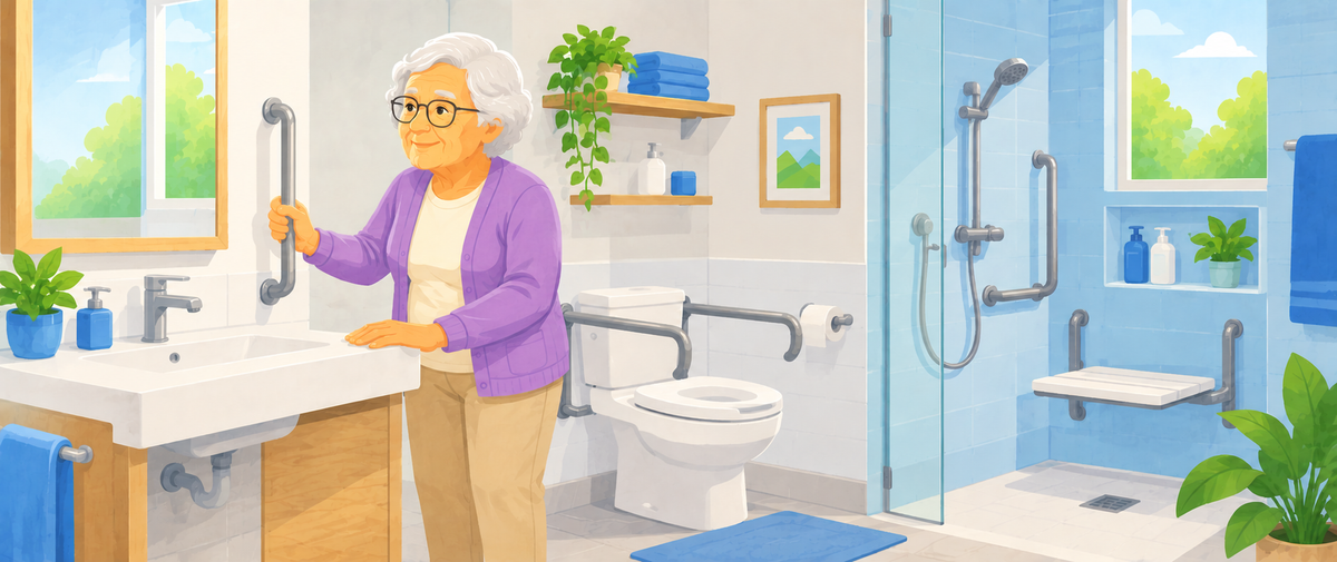 Casa de Banho Segura para Idosos: Guia Completo para Prevenir Quedas