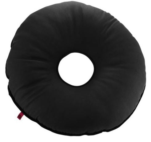 Almofada Redonda c/Furo Saniluxe Preto UBIO