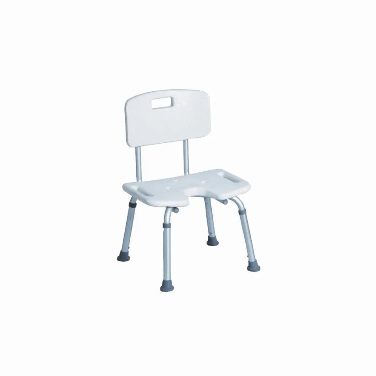 Cadeira de Banho c/Assento em U com Costas