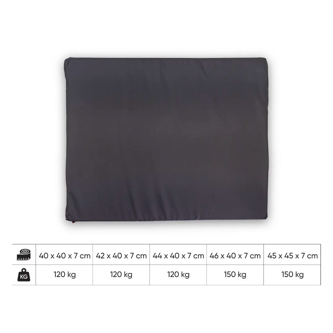 Almofada Impermeável para Cadeira de Rodas Tamanho