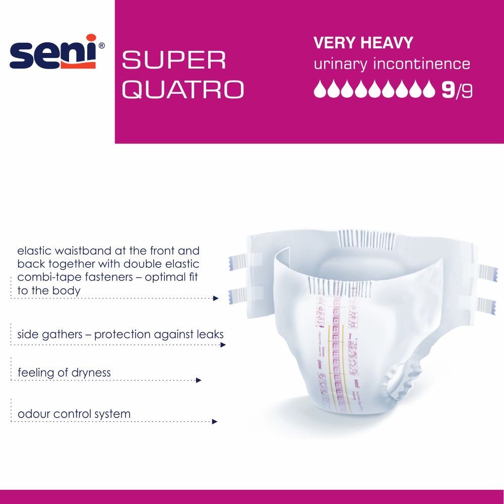 Fralda Seni Super Quatro