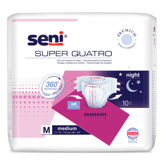 Fralda Seni Super Quatro