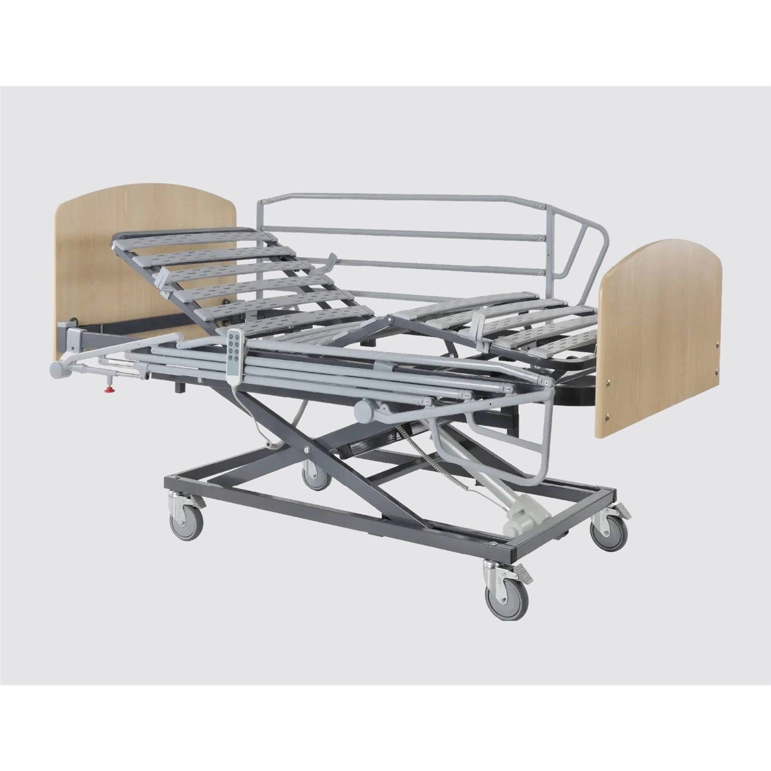 cama articulada eletrica com elevação pernas nules plus moem